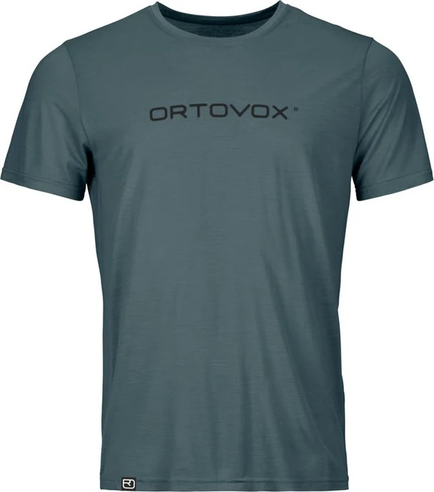 Ortovox 150 Cool Brand Funktionsshirt kurzarm dark arctic grey (Herren)