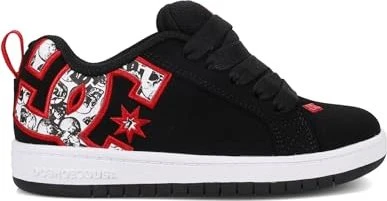 DC Court Graffik schwarz/weiß/rot (Junior)