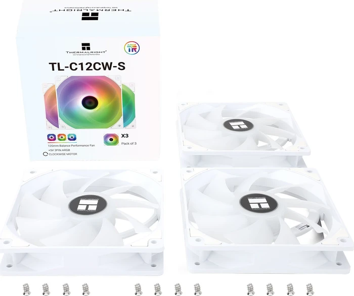 Thermalright TL-C12CW-S X3, 120mm, 3er-Pack