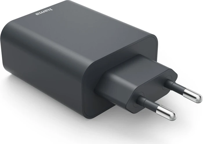 Hama Schnellladegerät 2x USB-C 1x USB-A PD 65W anthrazit