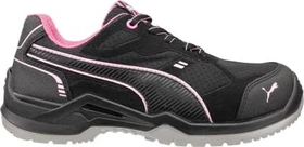 Puma Fuse TC Pink S1P Sicherheitsschuhe schwarz/rosa (Damen)