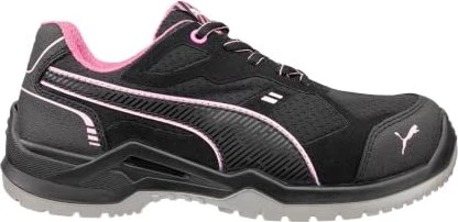 Puma Fuse TC Pink S1P Sicherheitsschuhe schwarz/rosa (Damen)