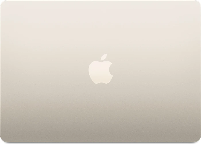 Apple MacBook Air 13", Starlight, M3 - 8 Core CPU / 10 Core GPU, 16GB RAM, 256GB SSD, DE [2024]