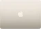 Apple MacBook Air 13", Starlight, M3 - 8 Core CPU / 10 Core GPU, 16GB RAM, 256GB SSD, DE [2024] Vorschaubild
