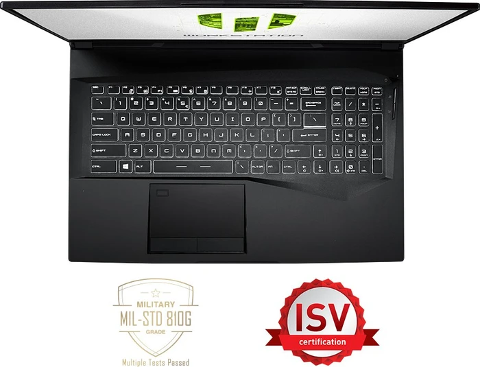 MSI WE75 9TJ-003 Mobile Workstation WE75 9TJ-003, Core i7-9750H, 32GB RAM, 512GB SSD, 1TB HDD, Quadro T2000, DE