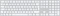 Apple Magic Keyboard mit Touch ID und Ziffernblock für Mac mit Apple Chip (USB-C), weiß/silber, USB/Bluetooth, DE Vorschaubild