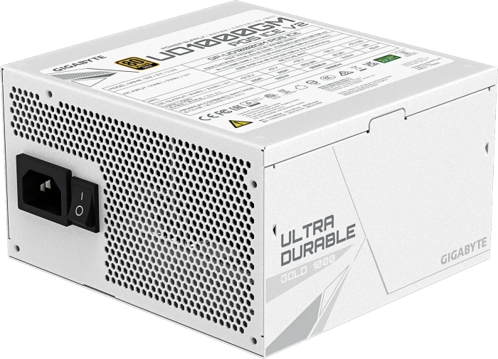 GIGABYTE UD1000GM PG5 V2 ICE weiß 1000W, ATX 3.1