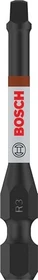 Bosch Professional PRO Robertson Impact Innenvierkant Bit 1/4", R3x55mm, 2 Stück