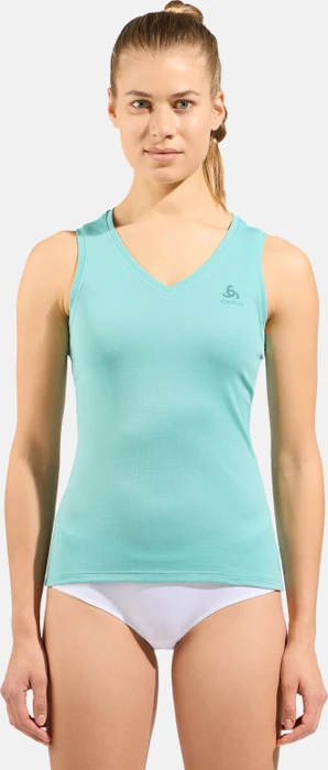 Odlo Active F-Dry Light Base Layer Funktionsshirt ärmellos aqua haze (Damen)