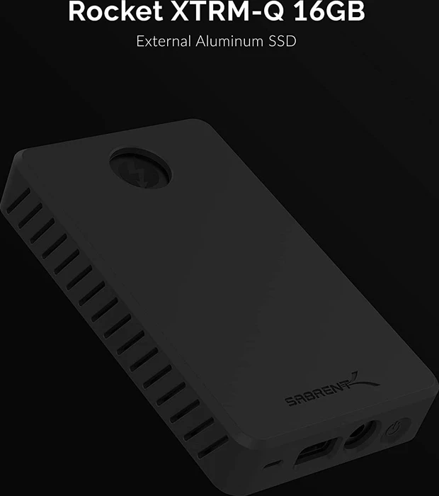 Sabrent Rocket XTRM Q, 16TB, Thunderbolt 3 / USB-C 3.1