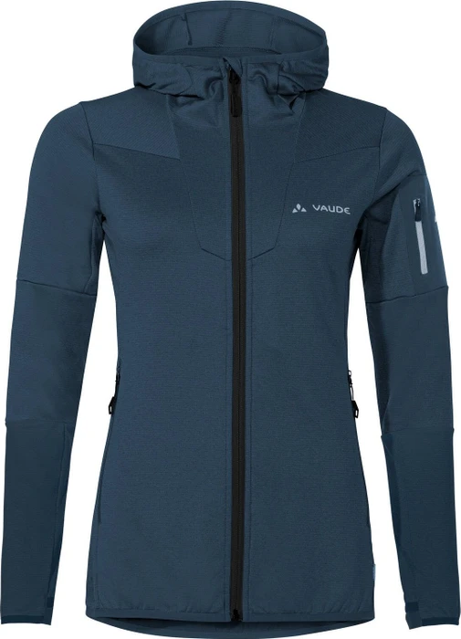 Vaude Monviso Fleece Hooded Funktionsjacke dark sea uni (Damen)