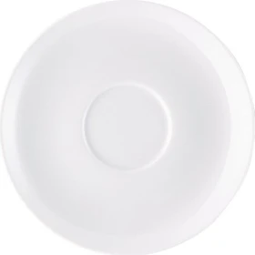 Rosenthal Form 1382 Weiß Tee-/Café-au-Lait-Untertasse 15cm