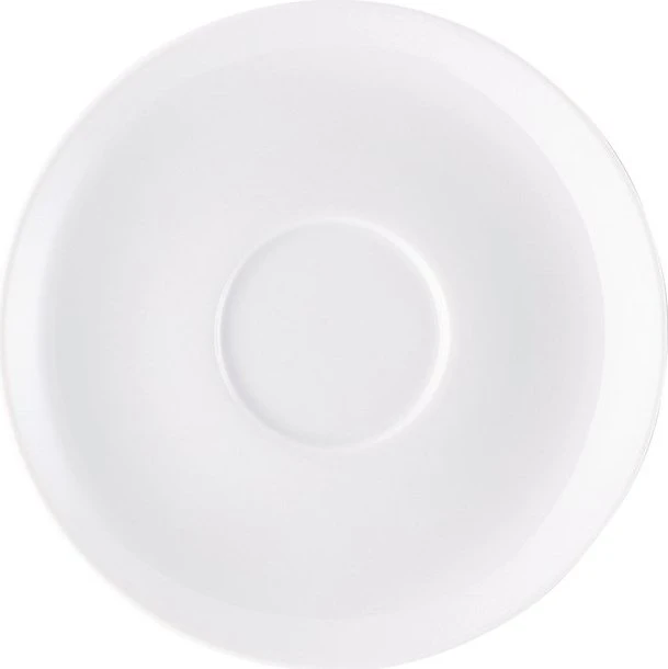 Rosenthal Form 1382 Weiß Tee-/Café-au-Lait-Untertasse 15cm