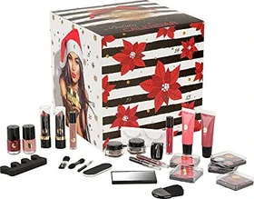 Accentra Beauty Würfel Adventskalender schwarz-weiß 2018