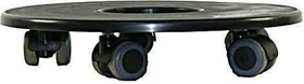 Lechuza Rolluntersetzer Blumentopfuntersetzer rund 31cm schwarz