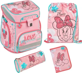 scooli Easy Fit Minnie Mouse Schultaschen-Set, 5-tlg.