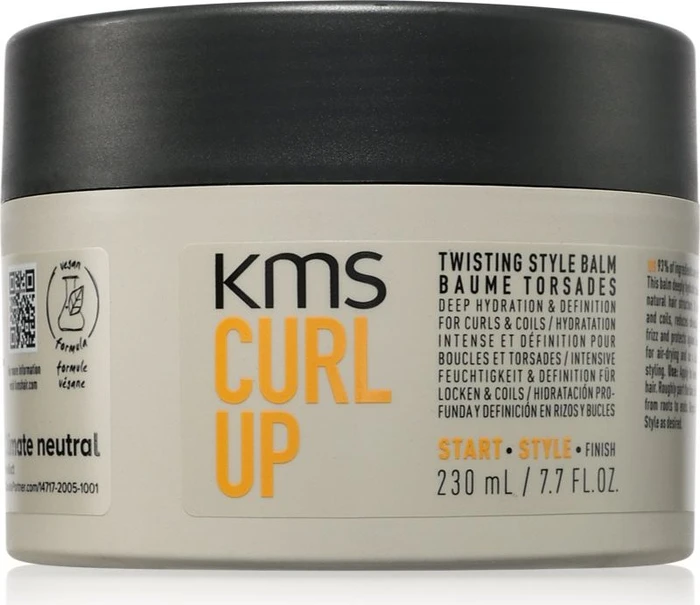 KMS Hair CurlUp Twisting Style Balm, 230ml