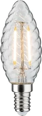 Paulmann Vintage Filament LED Kerze E14 2.6W/827 warmweiß klar gedreht