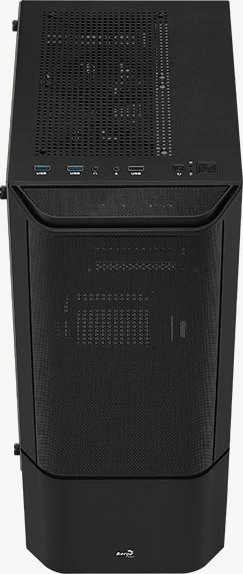 AeroCool Quantum Mesh [V1], schwarz, Glasfenster