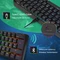 RK Royal Kludge RK61 60% Wireless, schwarz, LEDs RGB, Gateron RED, USB/Bluetooth, DE Vorschaubild