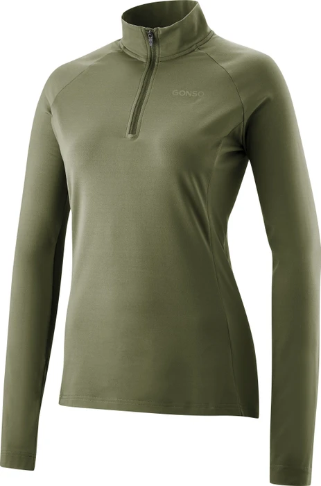 Gonso Cistina Trikot langarm oak ash (Damen)