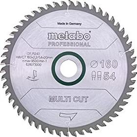 Metabo Multi Cut Kreissägeblatt 54Z, 160x1.4x20mm, 1 Stück