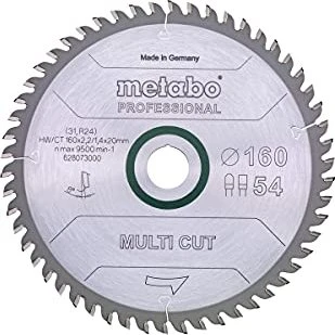 Metabo Multi Cut Kreissägeblatt 54Z, 160x1.4x20mm, 1 Stück