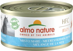almo nature HFC Jelly Cats, Meeresfrüchte-Mix, 1.68kg (24x 70g)