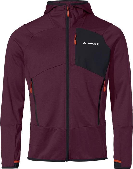 Vaude Monviso Hooded Fleece II Funktionsjacke dark oak (Herren)