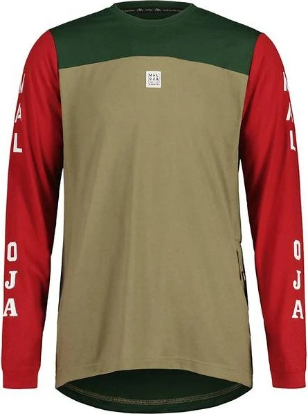 Maloja Haunoldm. Trikot langarm oak multi (Herren)