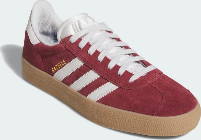 adidas Gazelle ADV shadow red/crystal white/gold metallic