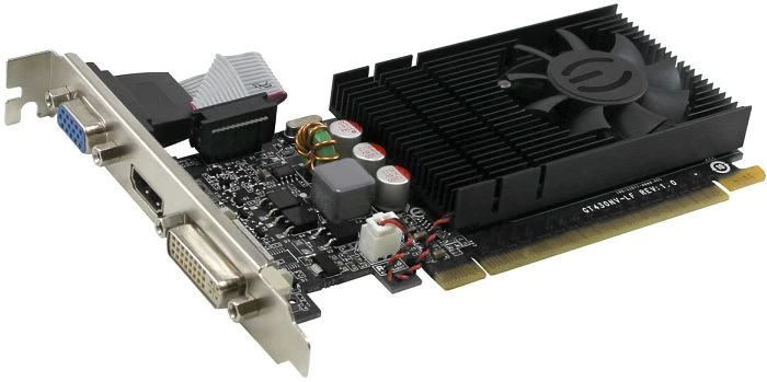 EVGA GeForce GT 730 low profile, 1GB DDR3, VGA, DVI, HDMI