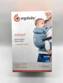 Ergobaby Adapt Softtouch cotton Babytrage slate blue