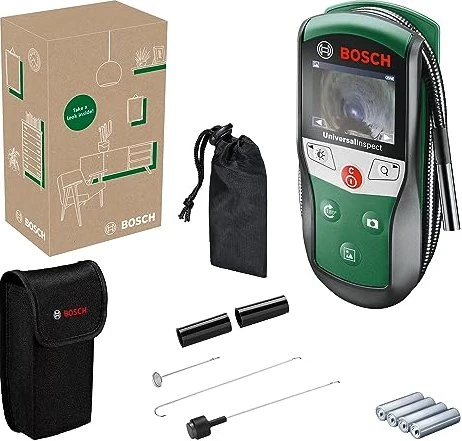 Bosch DIY UniversalInspect Batterie-Inspektionskamera inkl. Tasche
