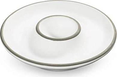 Gmundner Keramik Grauer Rand Eierbecher 12cm