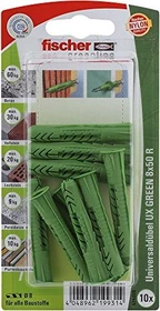 fischer UX Green 8x50 R K Universaldübel, 8x50mm, 10 Stück