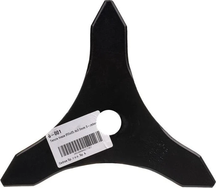 Ratioparts Dickichtmesser 255x25.4x3mm für Motorsensen