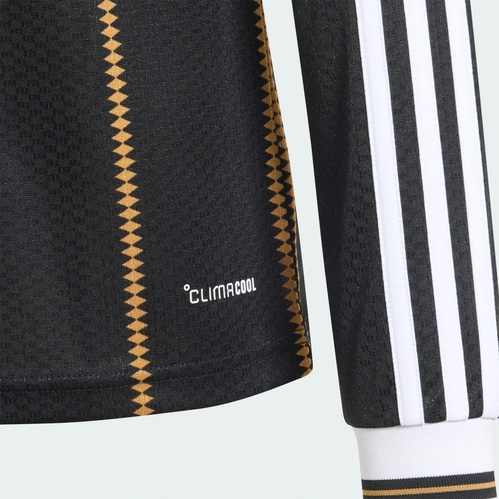 adidas FIFA WM 2026 Deutschland Ausweichtrikot langarm schwarz (Junior)