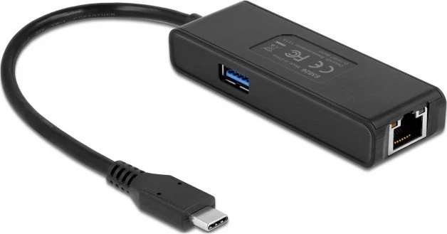 DeLOCK 2.5G LAN-Adapter, RJ-45, USB-C 3.0 [Stecker]