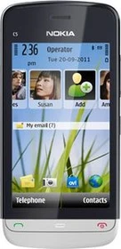 Nokia C5-05 aluminium silver