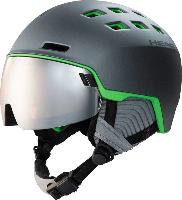 Head Radar Helm grau/grün (Modell 2019/2020)
