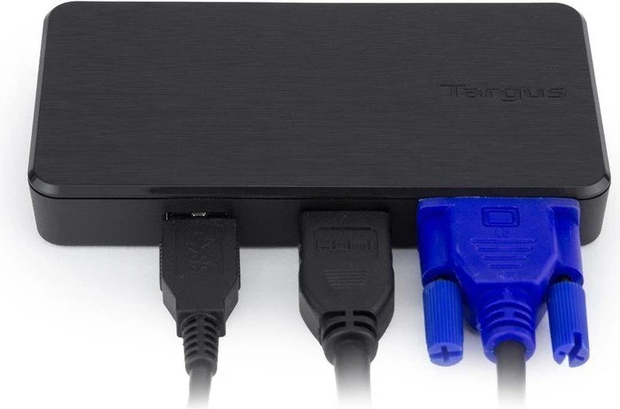 Targus USB 3.0 Dual Video Travel Docking Station, bulk