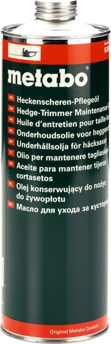 Metabo Pflegeöl für Heckenscheren, 1l