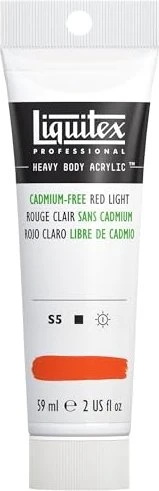 Liquitex Professional Heavy Body Acrylic cadmium-free red light, 59ml