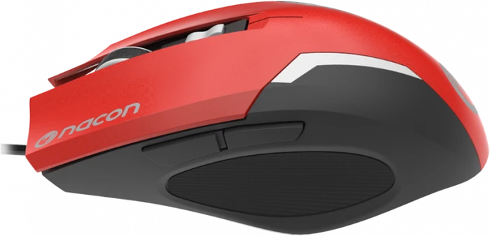 Nacon GM-105 Gaming Mouse rot/schwarz, USB