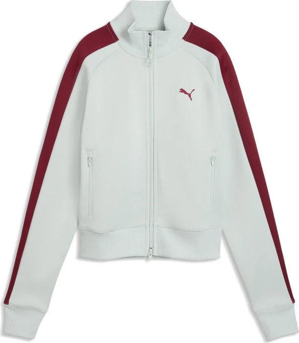 Puma T7 Always On Trainingsjacke créme de mint/garnet glow (Damen)