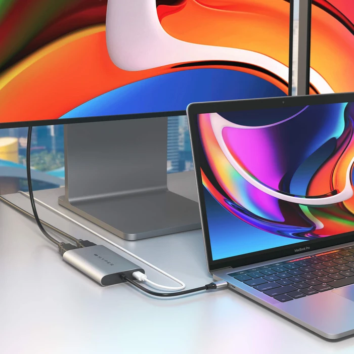 Targus HyperDrive Dual 4K HDMI Adapter für M1 MacBook, USB-C auf 2x HDMI