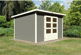Karibu Stockach 5 Gartenhaus terragrau
