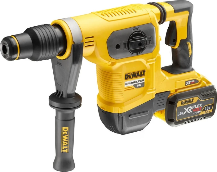 DeWalt DCH481X2 54V XR FlexVolt Akku-Bohr-/Meißelhammer inkl. Koffer + 2 Akkus 3.0Ah
