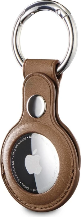 Hama Edge Protector Finest Sense für Apple AirTag braun